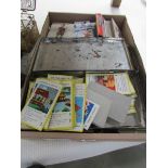 A quantity of old picture cards