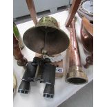 A brass bell,