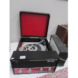 A Dansette Trent turntable (rewired,