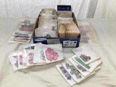 A large quantity of West German stamps in packets