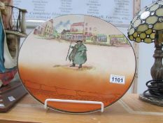 A large Royal Doulton series ware platter of Tony Welller