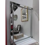 A good quality modern mirror,