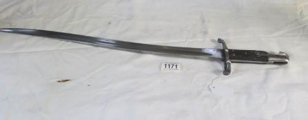 A Yatachan type sword bayonet