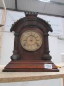 An early 20th century bracket clock