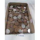 A mixed lot of coins