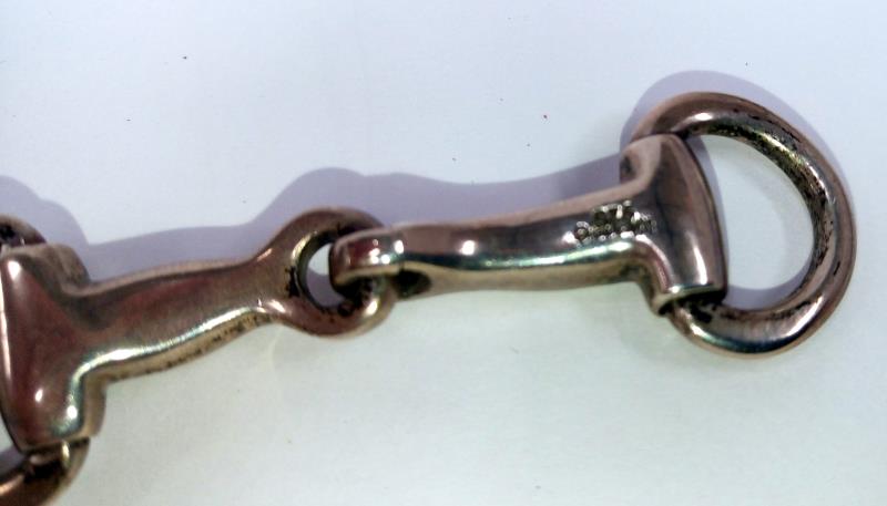 2 nice quality heavy silver bracelets, - Image 4 of 7