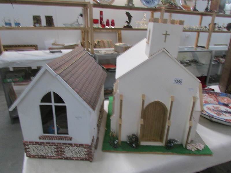 A Toy school and church