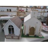 A Toy school and church
