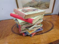4 old Rupert bear books and other annuals
