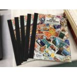 A large quantity of German stamps including 5 albums, Hamburg,