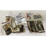 A mixed lot of old postcards