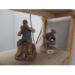 2 Royal Doulton figures being Beachcomber,