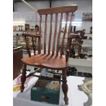 A Windsor chair