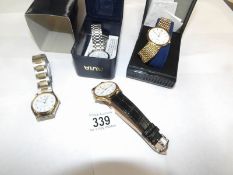 4 Avia Gents wristwatches,