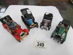 4 early Corgi classic cars