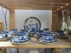 A Booth's 'Old Willow' tea set