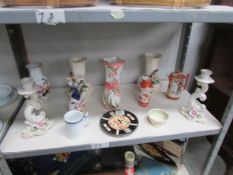 13 items of collectable china including Capi di Monte, Susie Cooper,