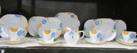 19 pieces of Collinwood tea ware