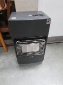 A mobile gas heater