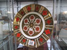 A Royal Crown Derby plate