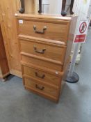 A pair of G plan bedside cabinets