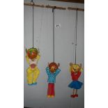 3 Pelham puppets