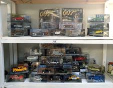 79 boxed James Bond model vehicles