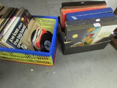 2 boxes of records including boxed sets