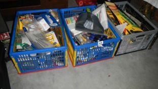 3 boxes of tools etc