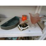 A trinket box and other items