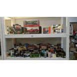 In excess of 60 boxed model vehicles including Lledo, Majorette,