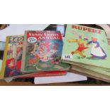 A quantity of children's books including Rupert
