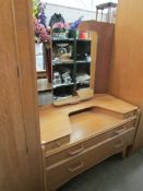 A G plan dressing table with mirror