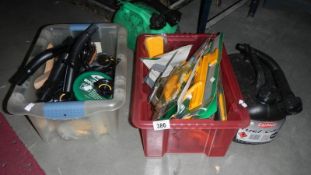 2 boxes of tools