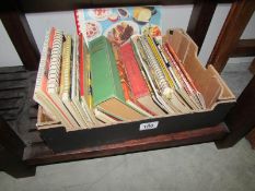 A collection of vintage cookery books including Be-ro, Trex,