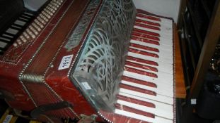 A piano accordion