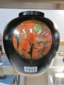 A Carlton ware balustre vase 'Moonlight Cameo',