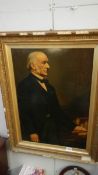 A lithograph portrait of Liberal Prime minister & Chancellor of the Exchequer William Ewart