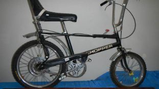 A vintage Raleigh Chopper bike