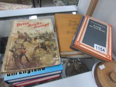 7 old German books including "Twelve Bismark's" by Walter flex,