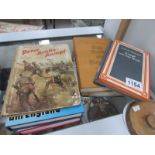 7 old German books including "Twelve Bismark's" by Walter flex,