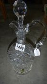 A Waterford crystal decanter