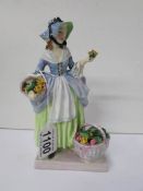 A Royal Doulton figurine "Spring Flowers", Reg. No.