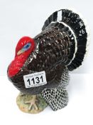 A rare Beswick turkey (has chip to one wing)