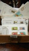 A collection of first day covers,