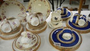 An early Royal Albert 'Windsor' pattern tea set,