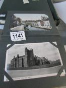 An album of 55 Lincoln and Lincolnshire postcards