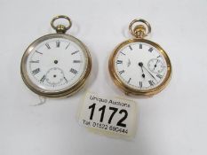 2 pocket watches,