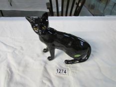 A Beswick black cat