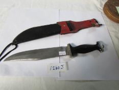 A Long John Silver Bowie knife